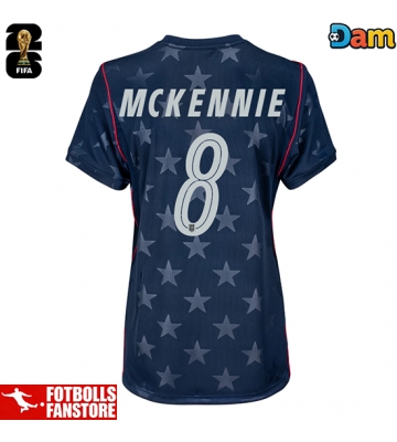 Förenta stater Weston McKennie #8 Bortatröja Dam VM 2026 Kortärmad